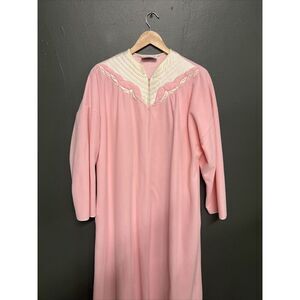 Vintage Vanity Fair Large Pink Sleep Night Gown USA Womens Large